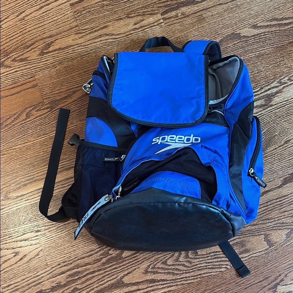 Speedo Blue and Black SWIMER’s Backpack